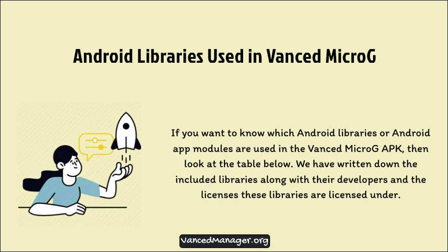 Android Libraries Used in Vanced MicroG