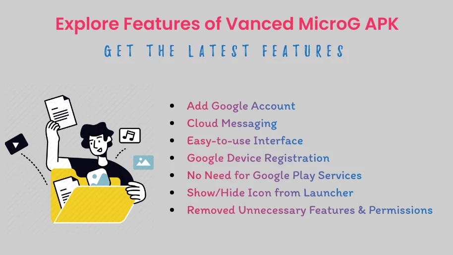 Explore Features of Vanced MicroG APK