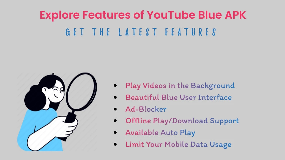 Explore Features of YouTube Blue APK