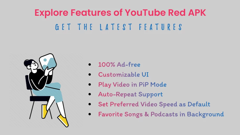 Explore Features of YouTube Red APK