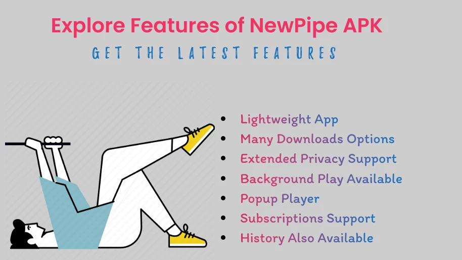 NewPipe - a free  client
